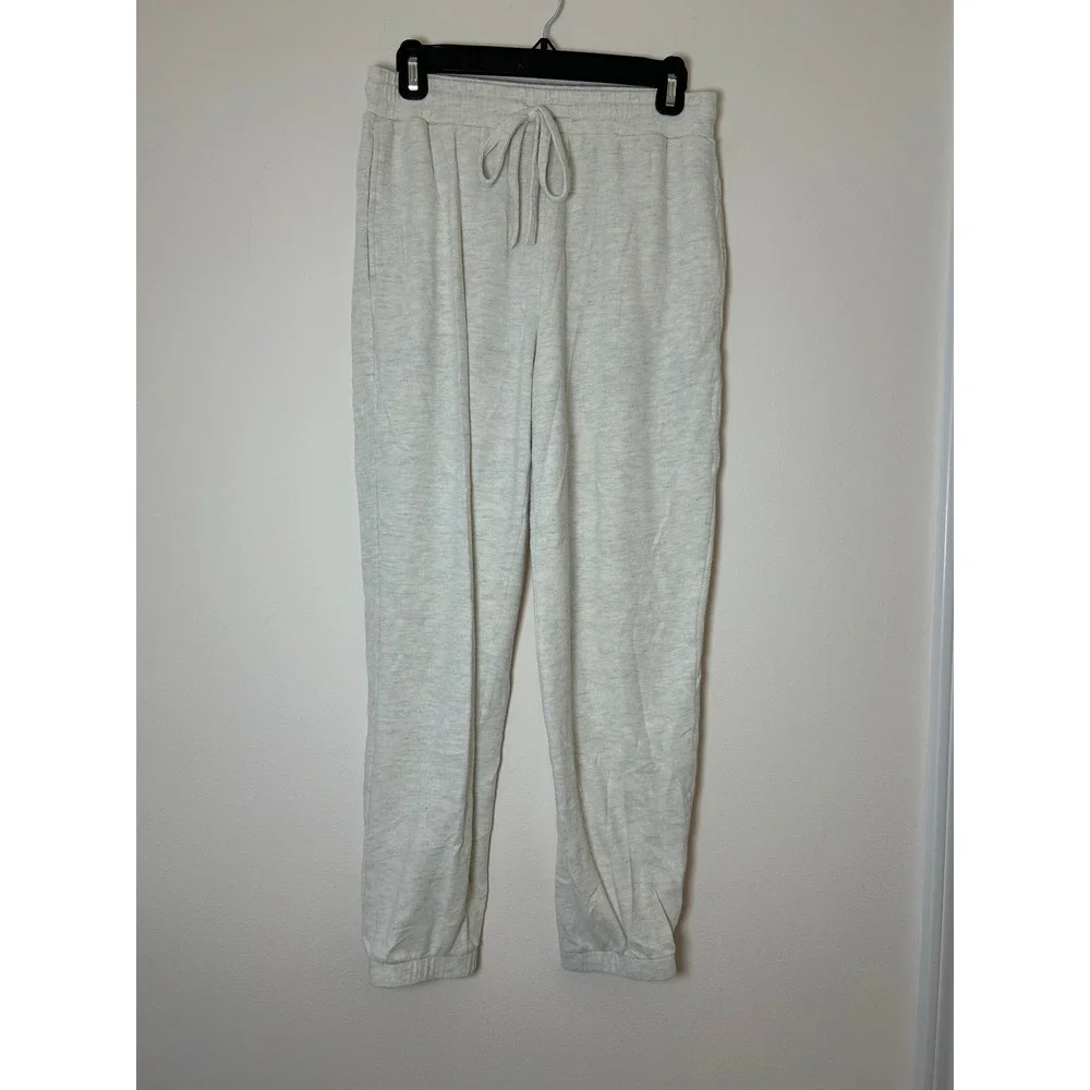 Bella Dahl Women's Heather Grey Jogger Sweatpants‎ Lounge Pants Size Small